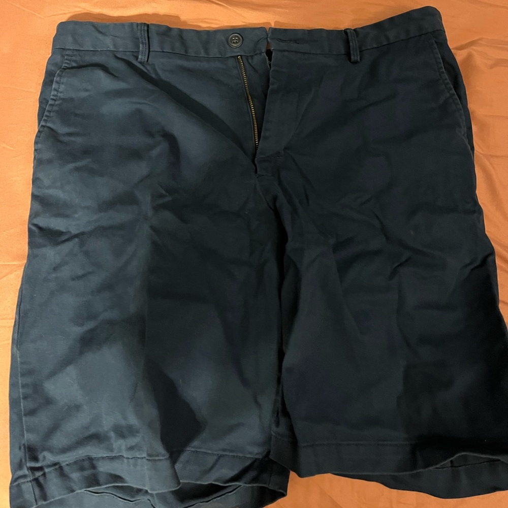 IZOD Blue Dress Shorts Size 34 Mens